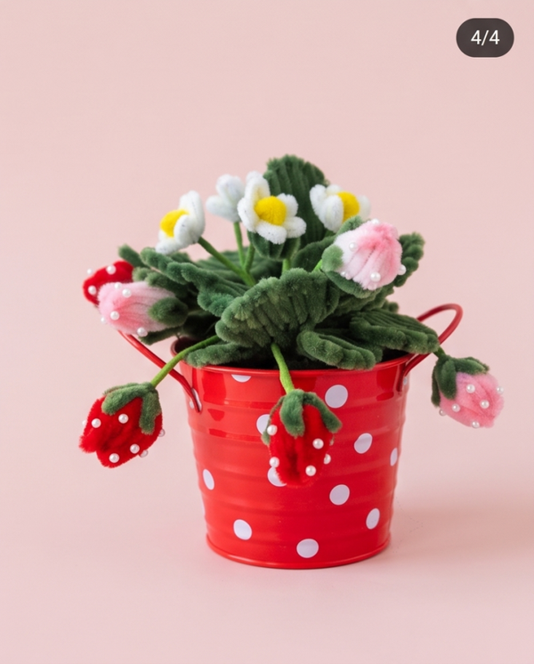 Fuzzy Wire Strawberry Plant