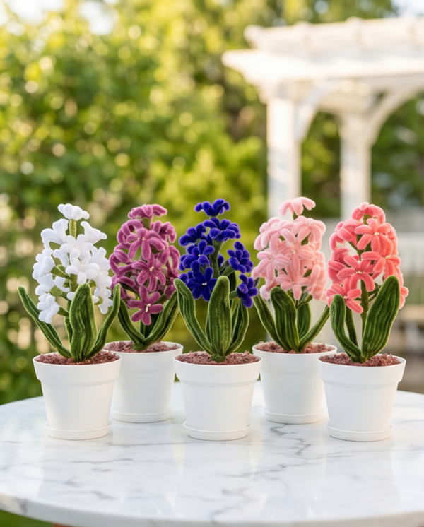 Fuzzy Wire Hyacinth Plants