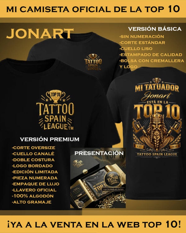 Jonart premium camiseta oficial