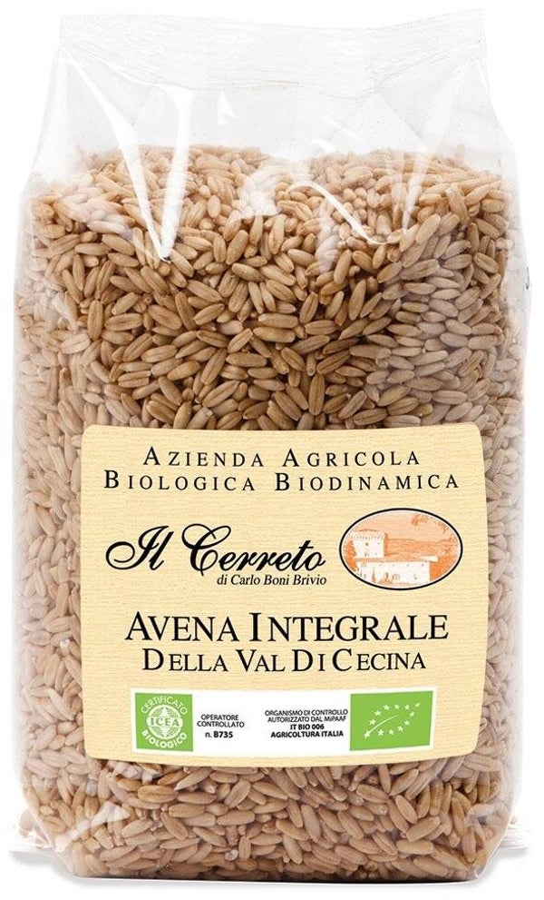 Avena Integrale Biologica 400g - Alta Qualità - Ricca di Fibre - Certificata BIO-H
