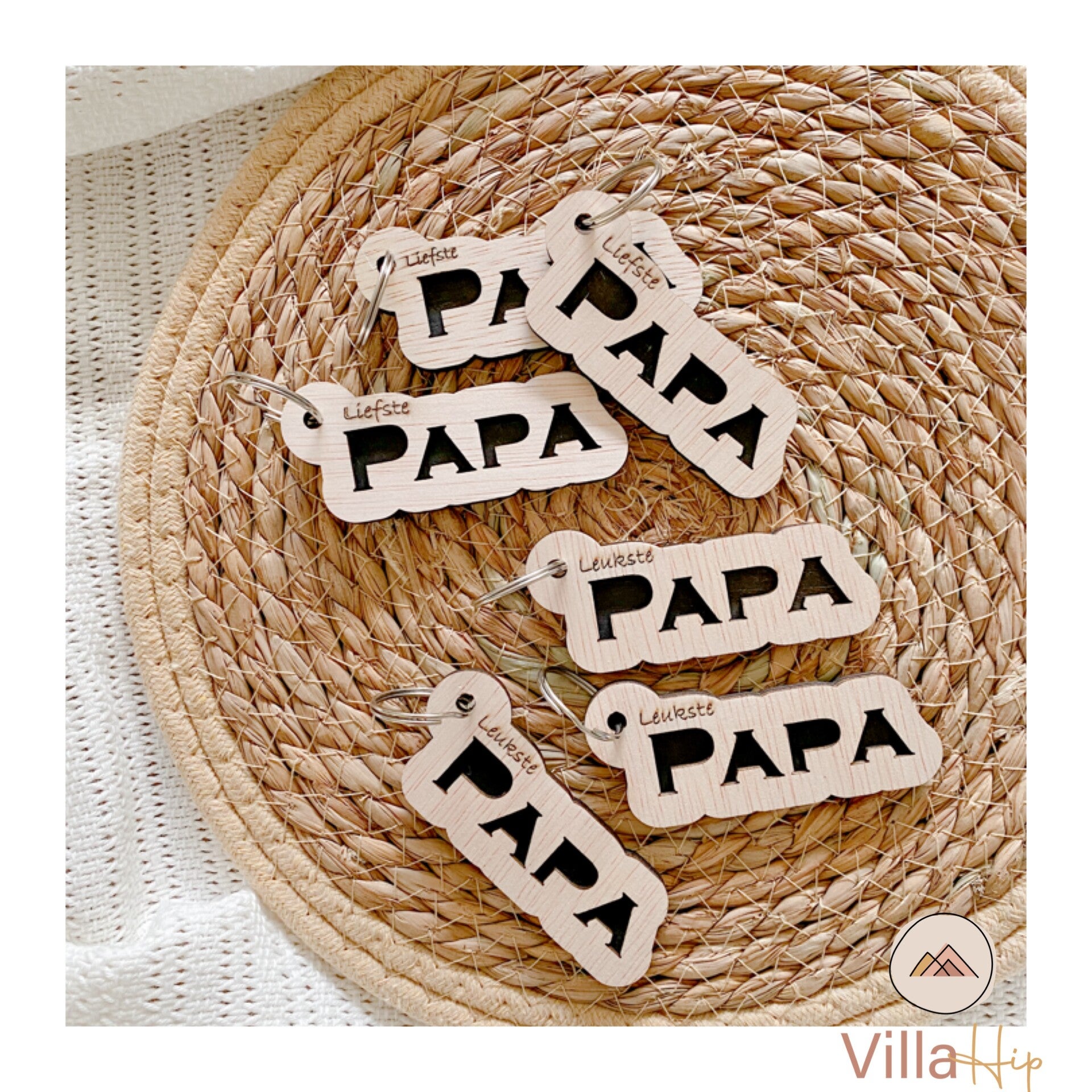 Sleutelhanger - papa / opa