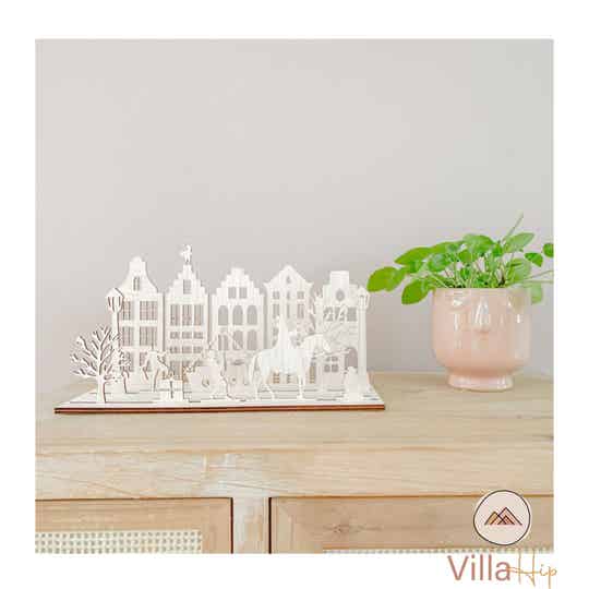 Feestdag decoratiedorpen