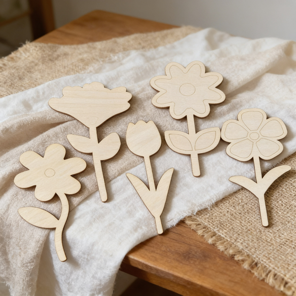 Houten Bloemen