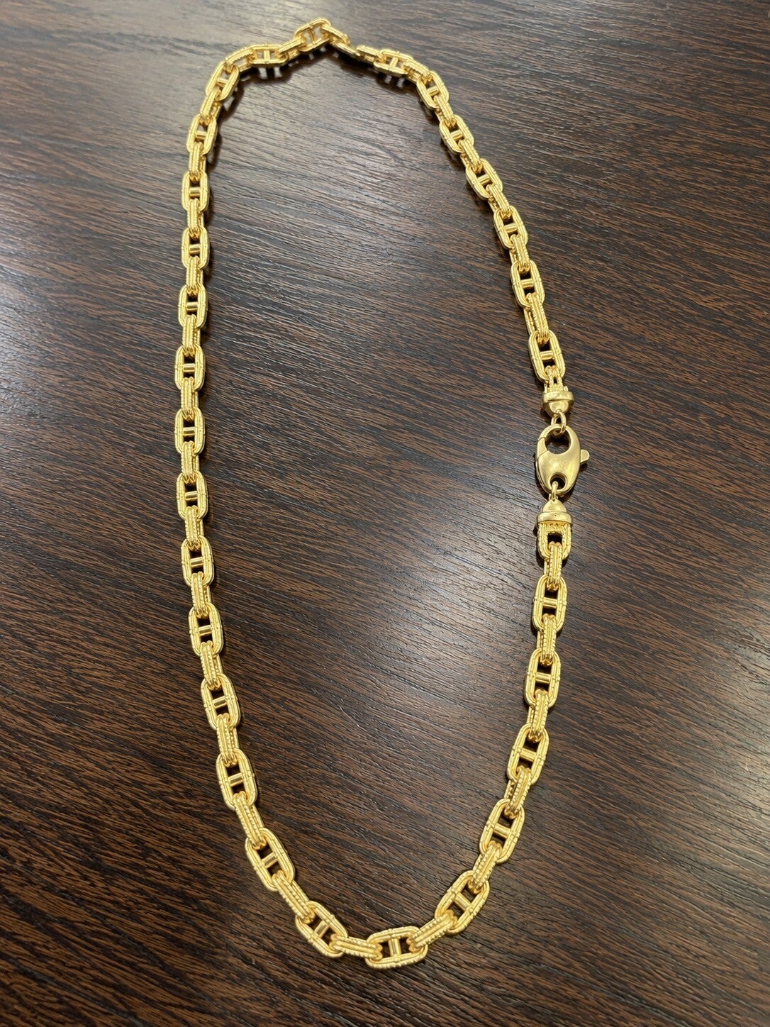 CADENA DISEÑO GUCCI ORO 18KL