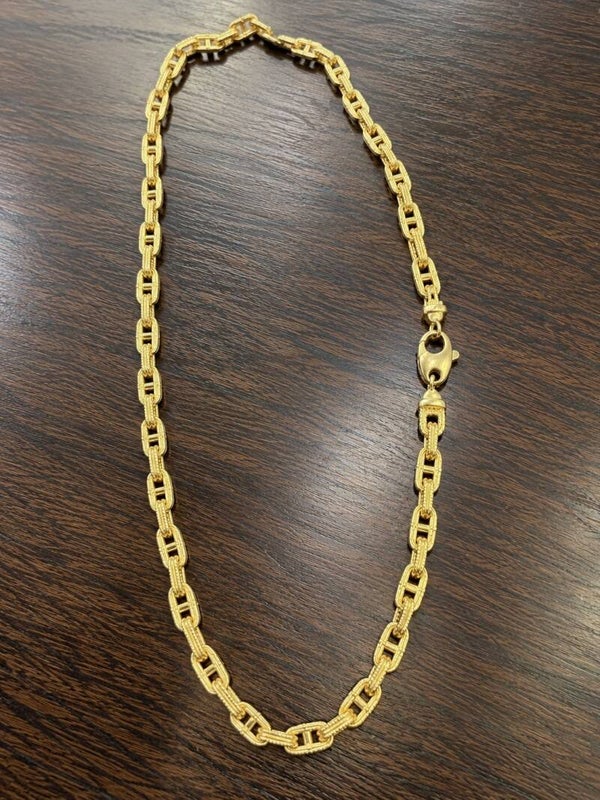 CADENA DISEÑO GUCCI ORO 18KL