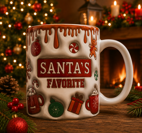 Tasse de Noël « santas’ favorite