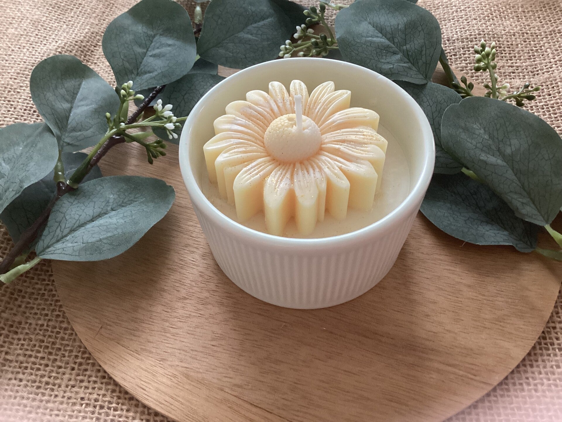 Bougie + Fondant parfumé, senteur « MONOÏ »