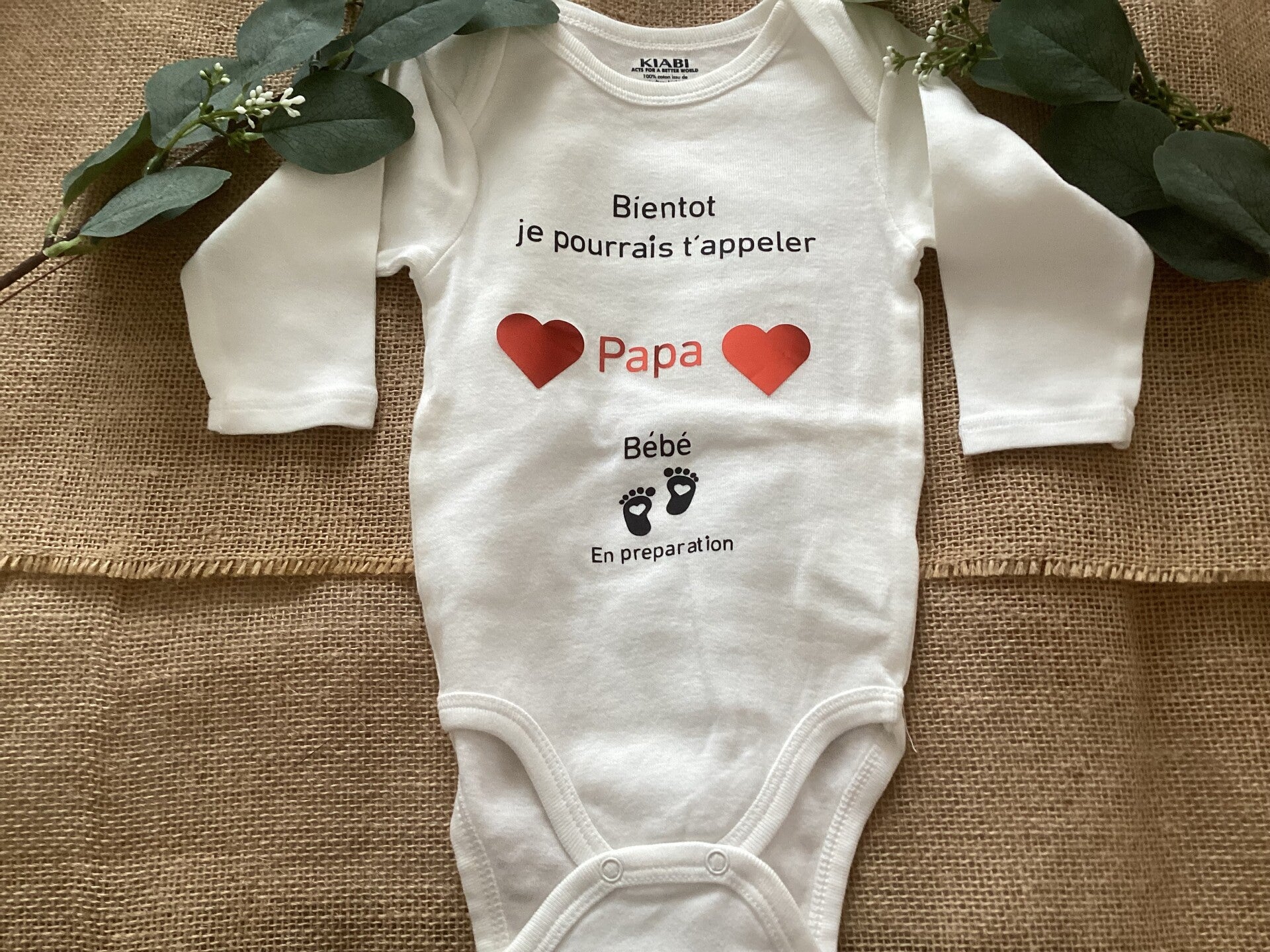 Body "Bientôt je pourrais t'appeler Papa"