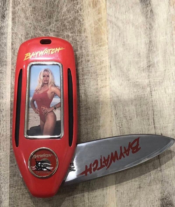 Rare Franklin Mint Baywatch Pamela Anderson Collector Knife
