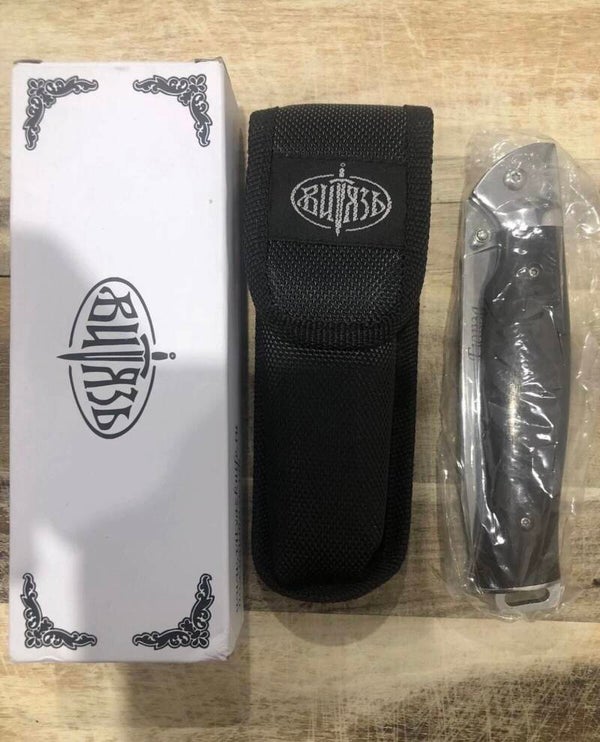 Outdoor Camping Hunting Russian Folding Pocket Knife High Quality