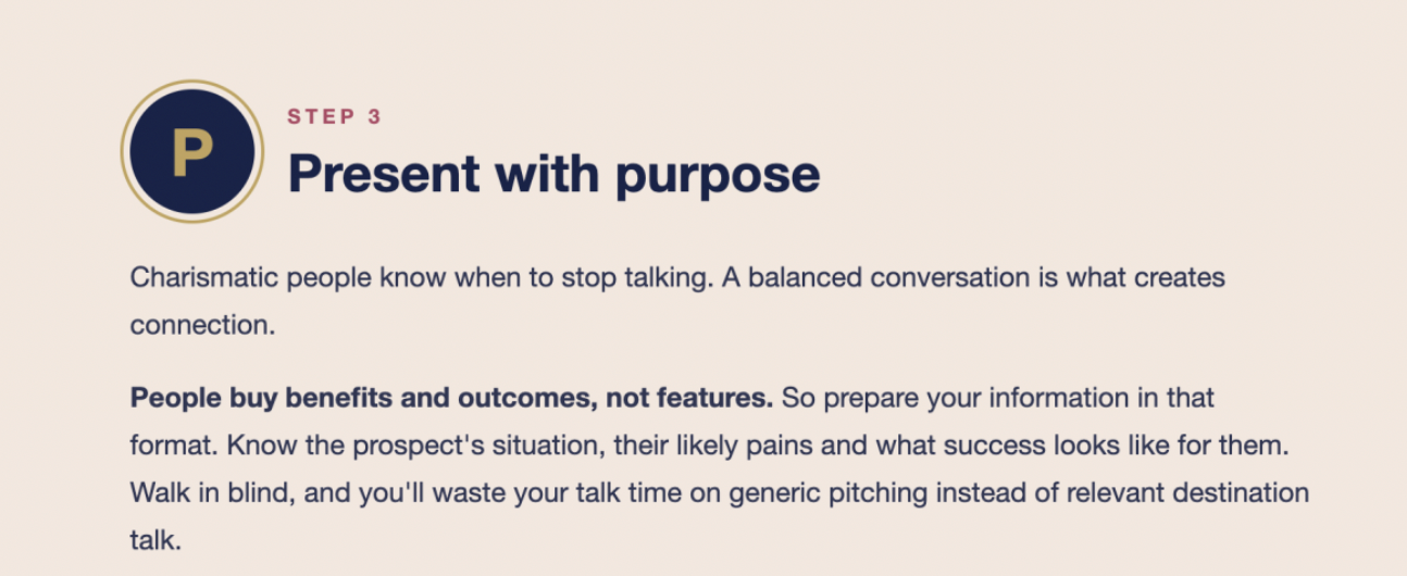 present with purpose 