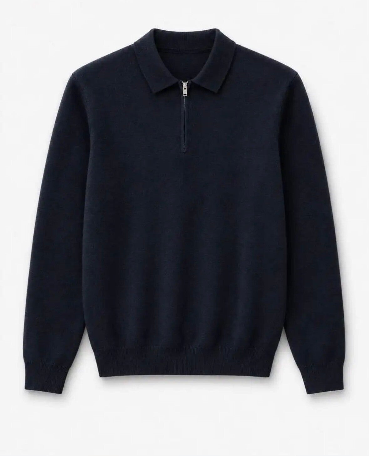 Sweater zip blue