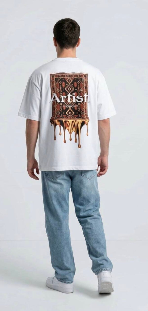 T-shirt artist white