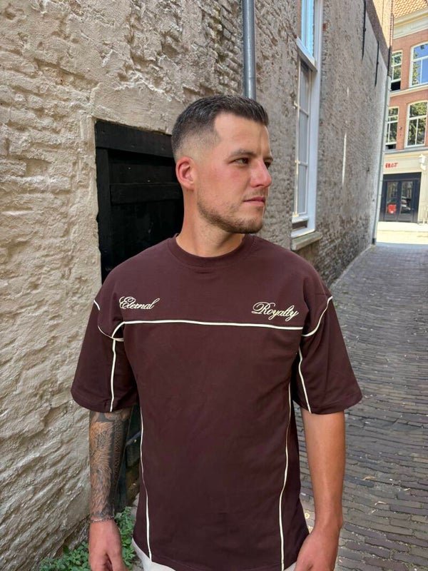 T-shirt lions dark brown