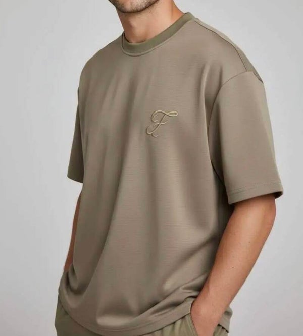 T-shirt green oversized