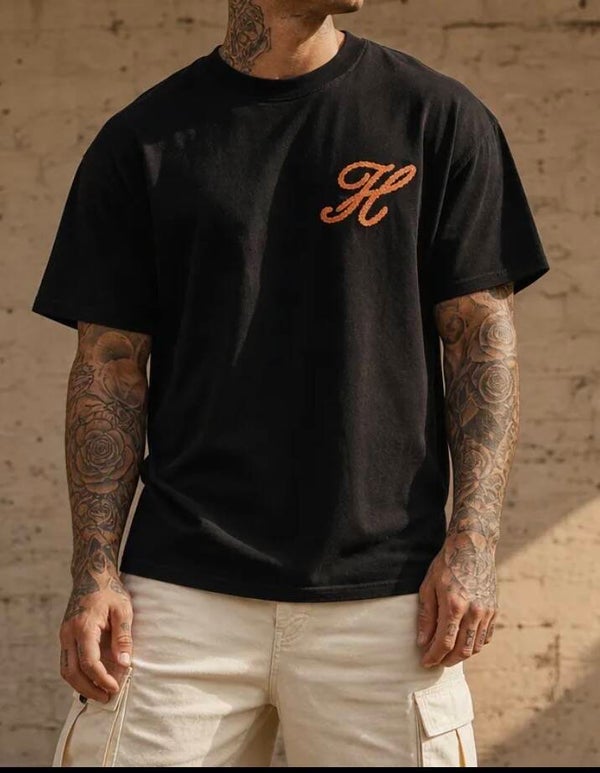 T-shirt black h
