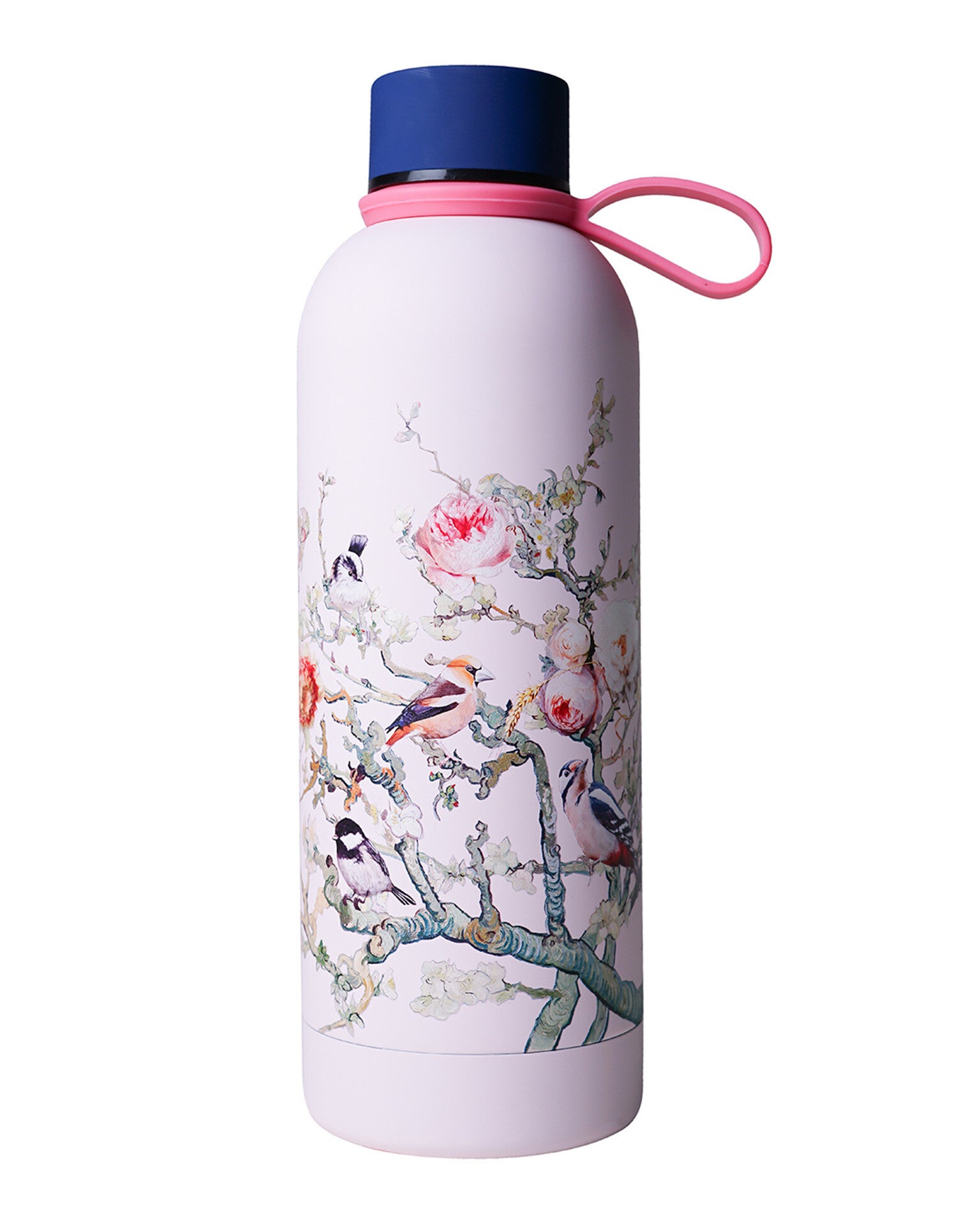 Heinen Waterfles - Bosvogels roze