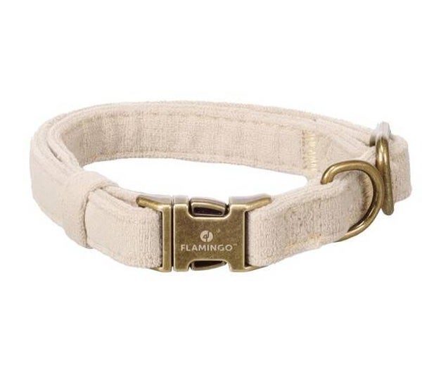 Hondenhalsband Janka 20-35 cm x 1 cm — Beige