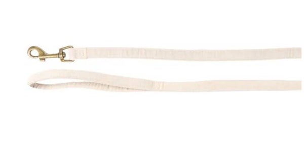 Hondenriem Janka 130 cm x 1,5 cm — Beige