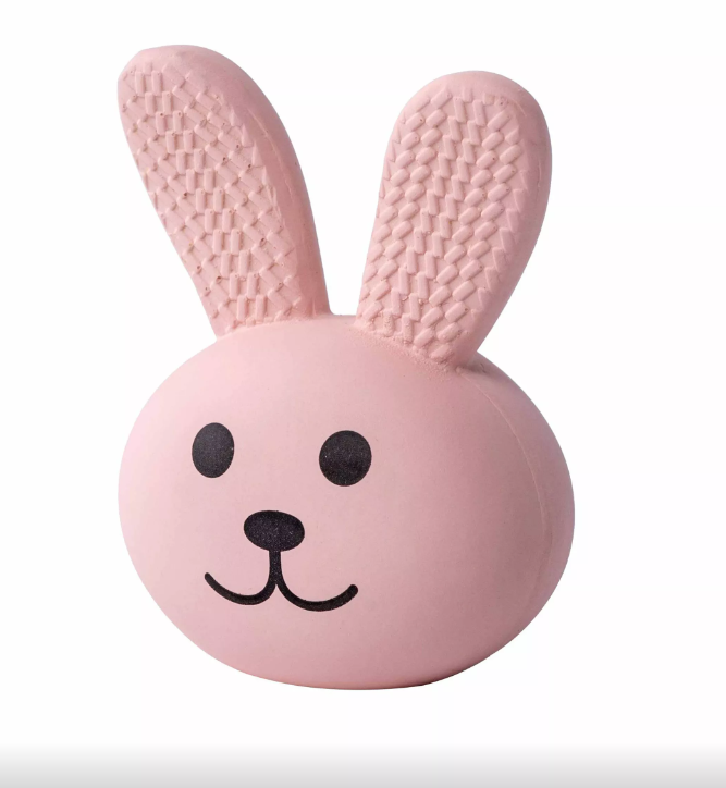 Hondenspeelgoed Latex Rabbit — Roze