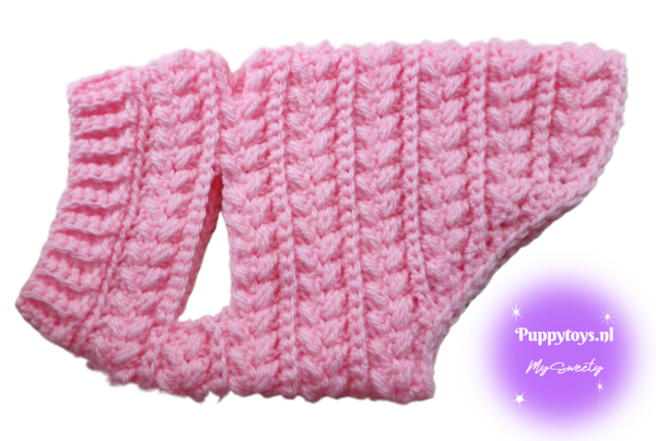 MySweety Hondentrui Leafs Roze