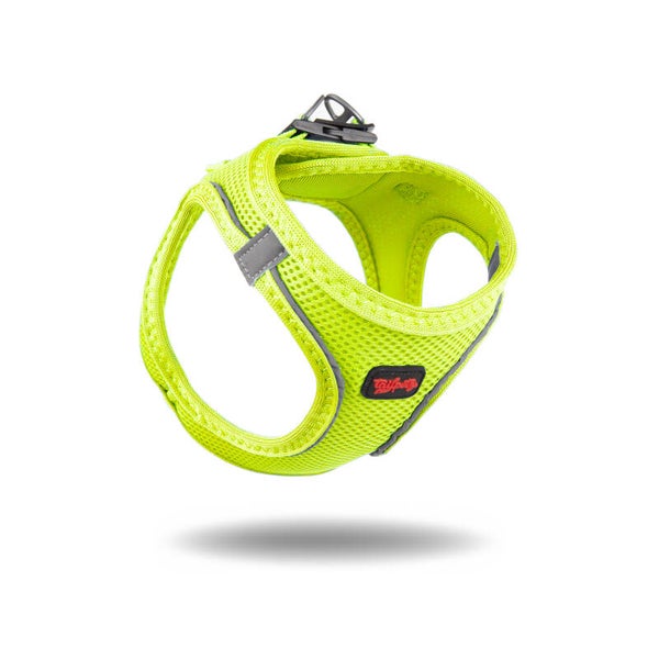 Hondentuigje Air-Mesh Vest 3XS — Neon Limoen