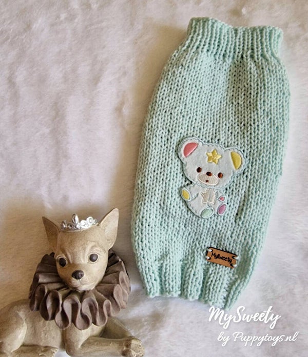 MySweety Chihuahua Truitje Cuddly Bears Blue