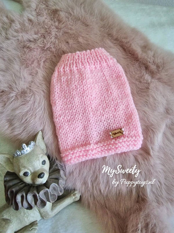MySweety Pullover Little Puppy in Pink