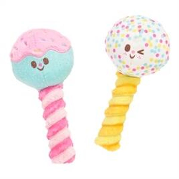 Pluche Cake Pups Birthday Hondenspeelgoed