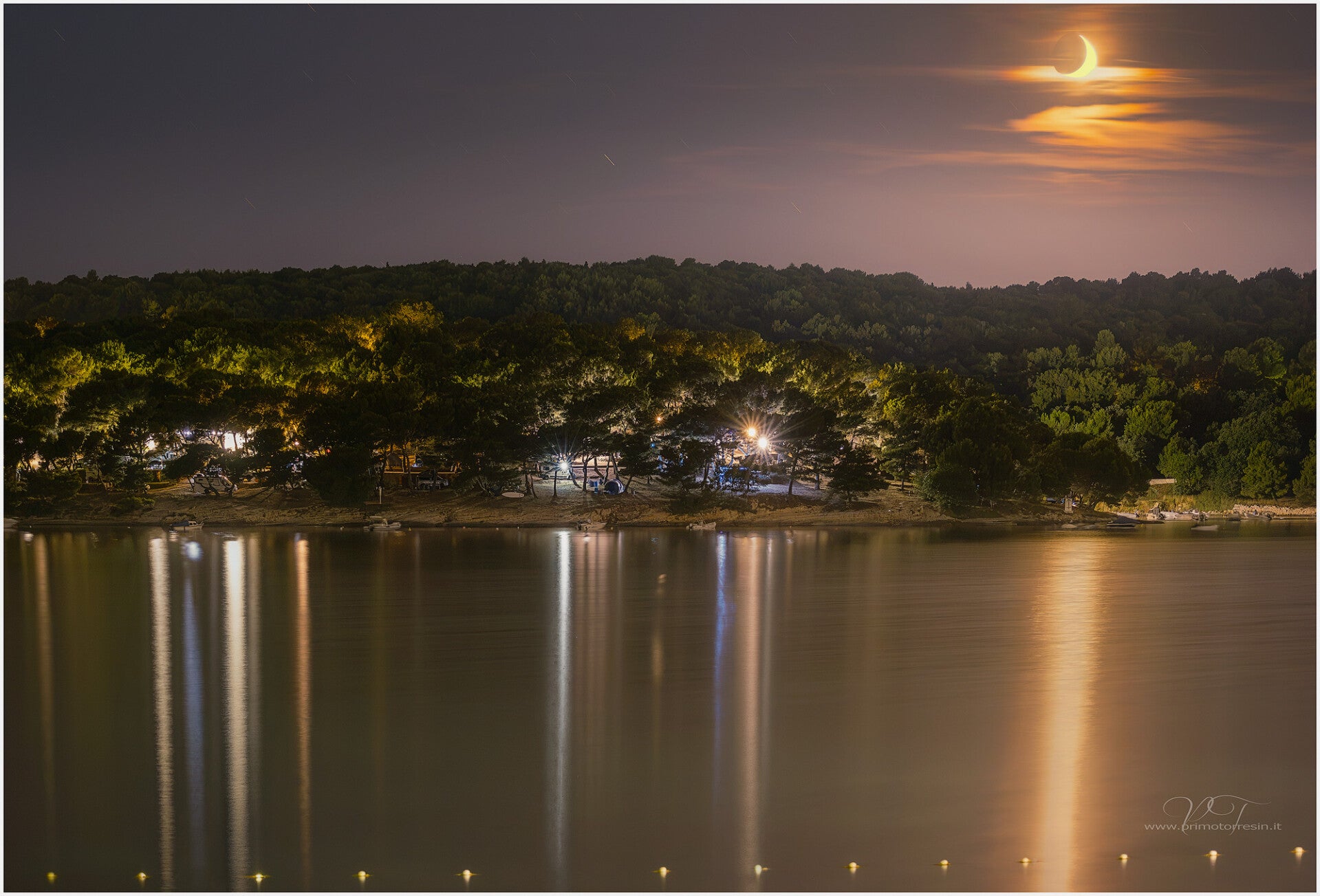 2026-06-18 tramonto luna