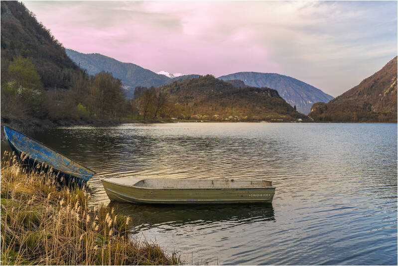 2026-03-24 Tramonto al Lago del Corlo