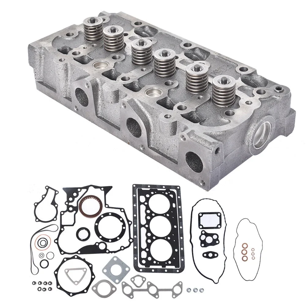 Complete Cylinder Head for Kubota Engine D722 Tractor BX1800 BX1830 BX1850 BX1860 BX1870 BX1880