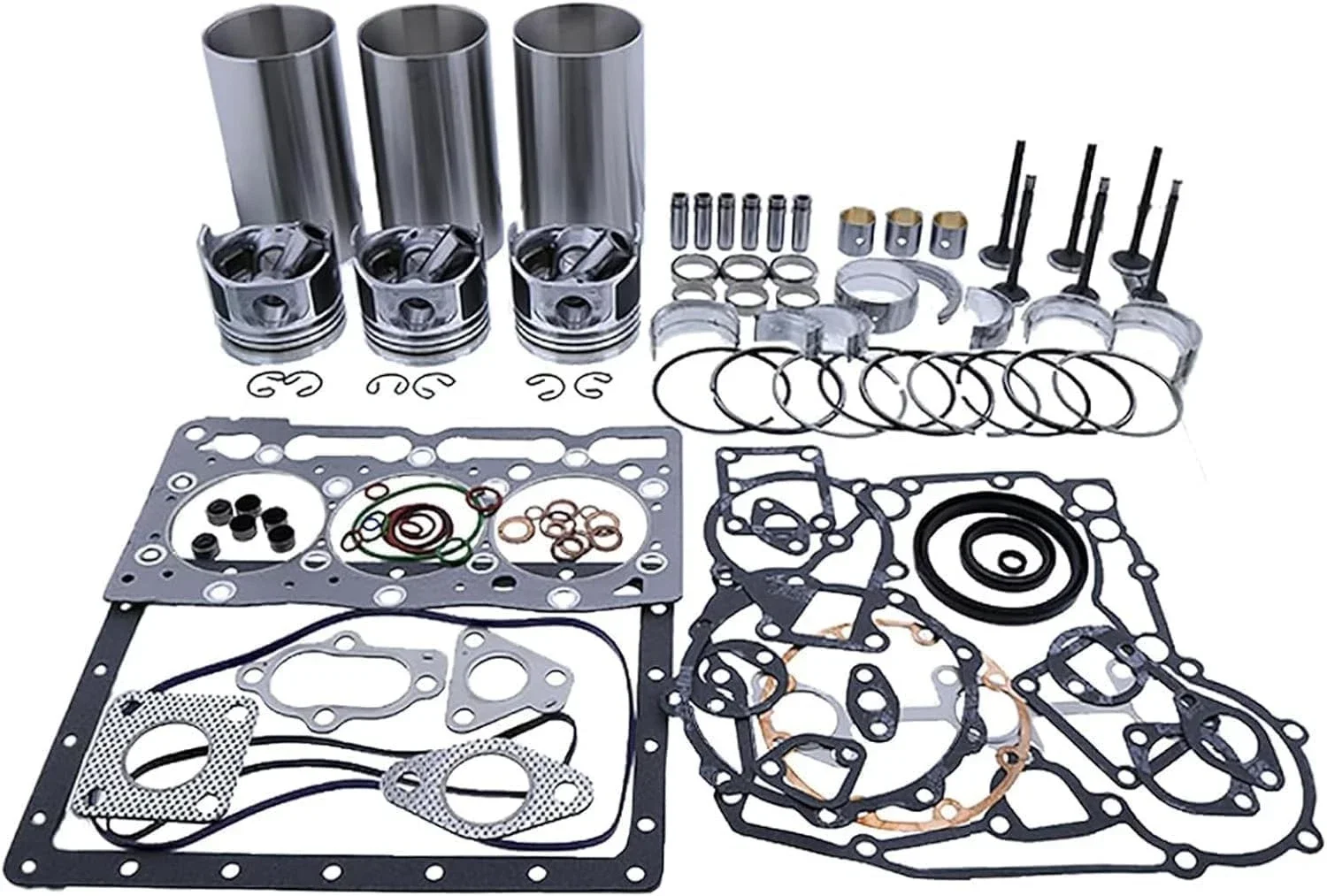Overhaul Rebuild Kit for Perkins Engine 403C-15 403D-15 JCB Excavator 8029 8035