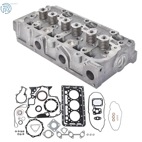 Kubota D902 New & "Complete" Cylinder Head & Full Gasket Kit
