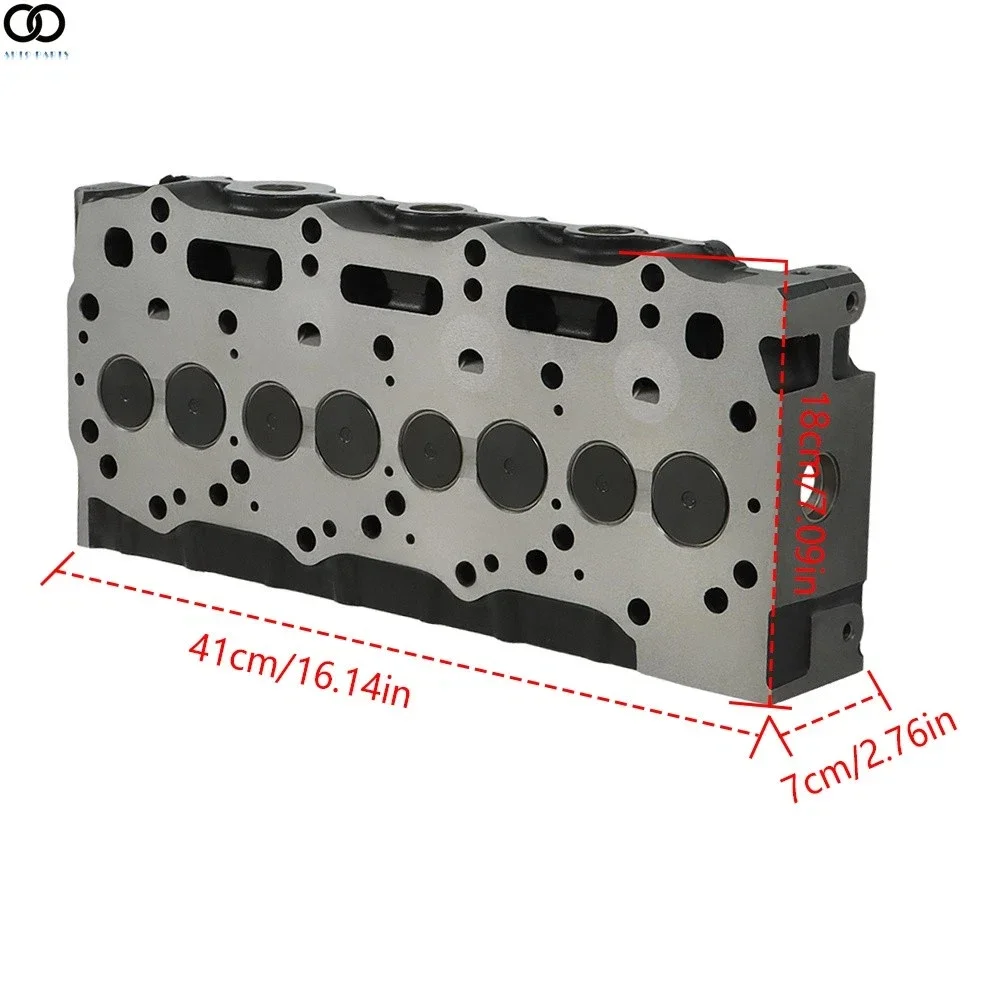 Complete Cylinder Head Replacement For Perkins 404D-22 404D-22T Engine