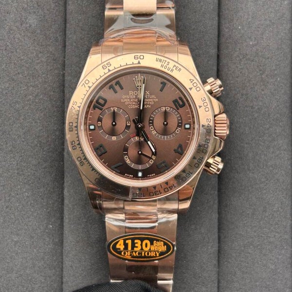 Daytona oro rosa swiss 4130