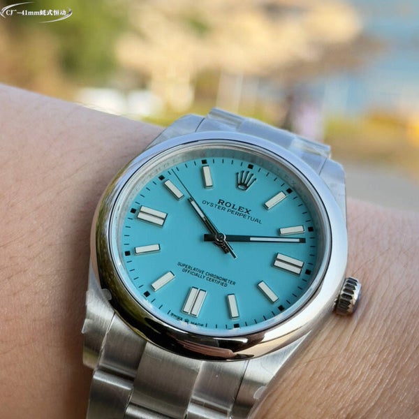 Oyster perpetual tiffany 3230 swiss