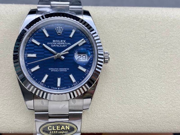 Datejust blu swiss 3235