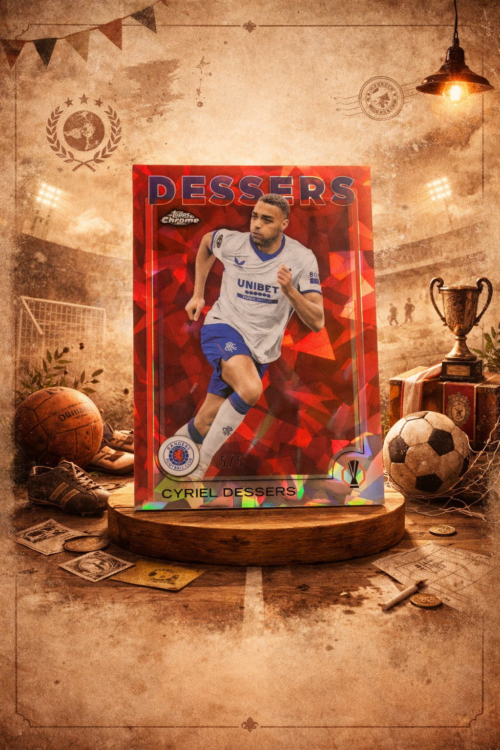 Topps sapphire Dessers /5