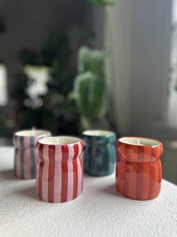 KAARS STREEPJES DUO MET GEUR