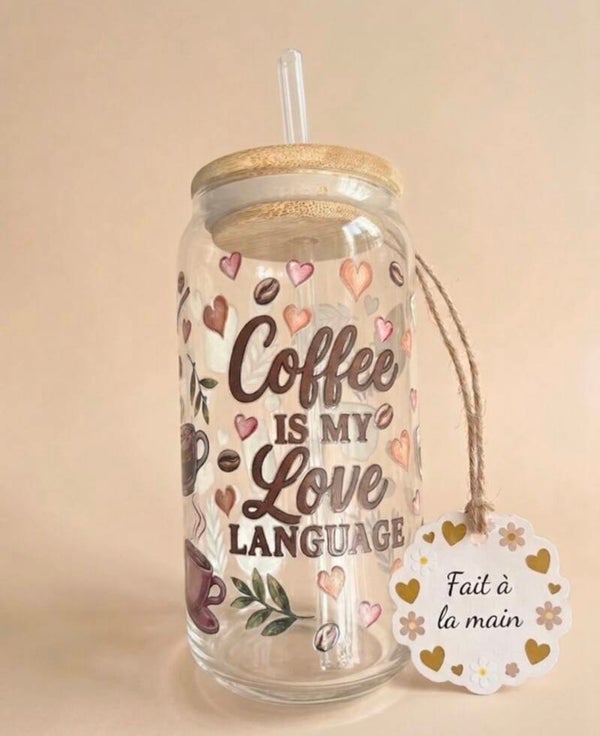 Verre mon café cheri