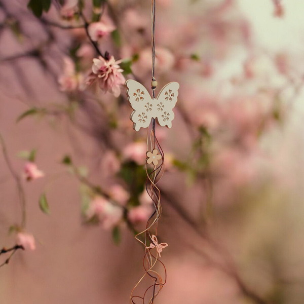 Schmetterling mit Blumen