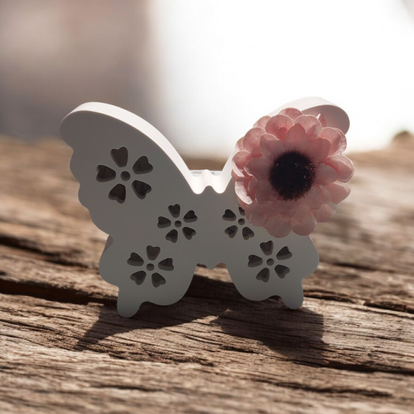 Schmetterling mit Blumen