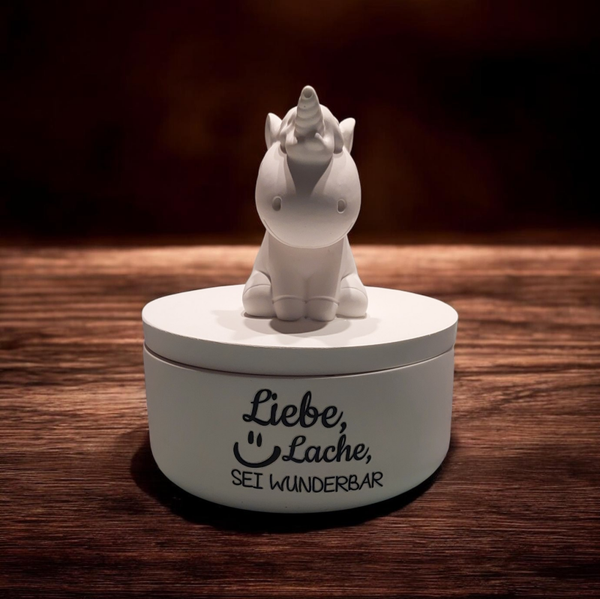 Schmuckdose mit Einhorn