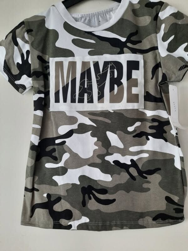 maybe shirt leger groen