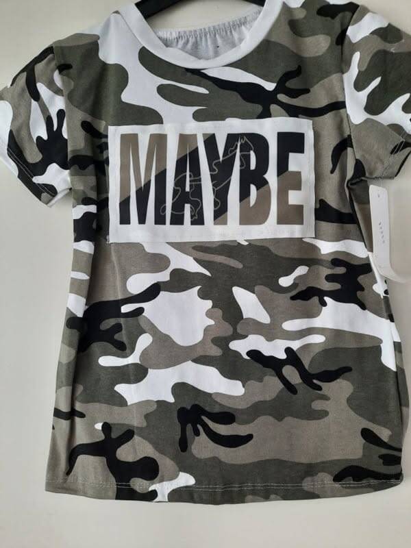 maybe shirt leger groen