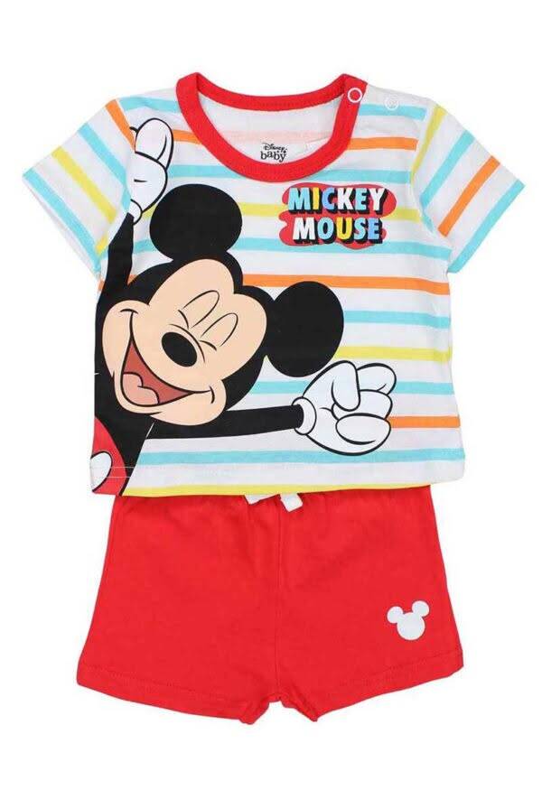 Mickey mouse set rood