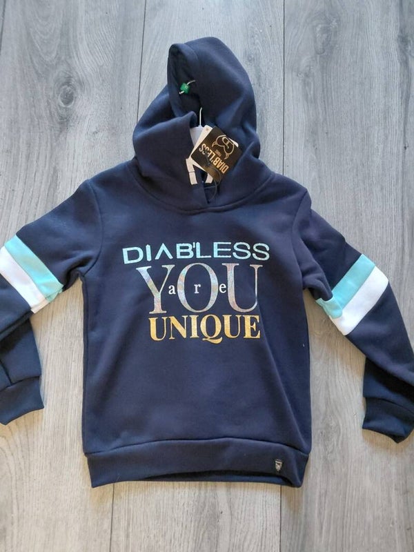 Diables trui blauw