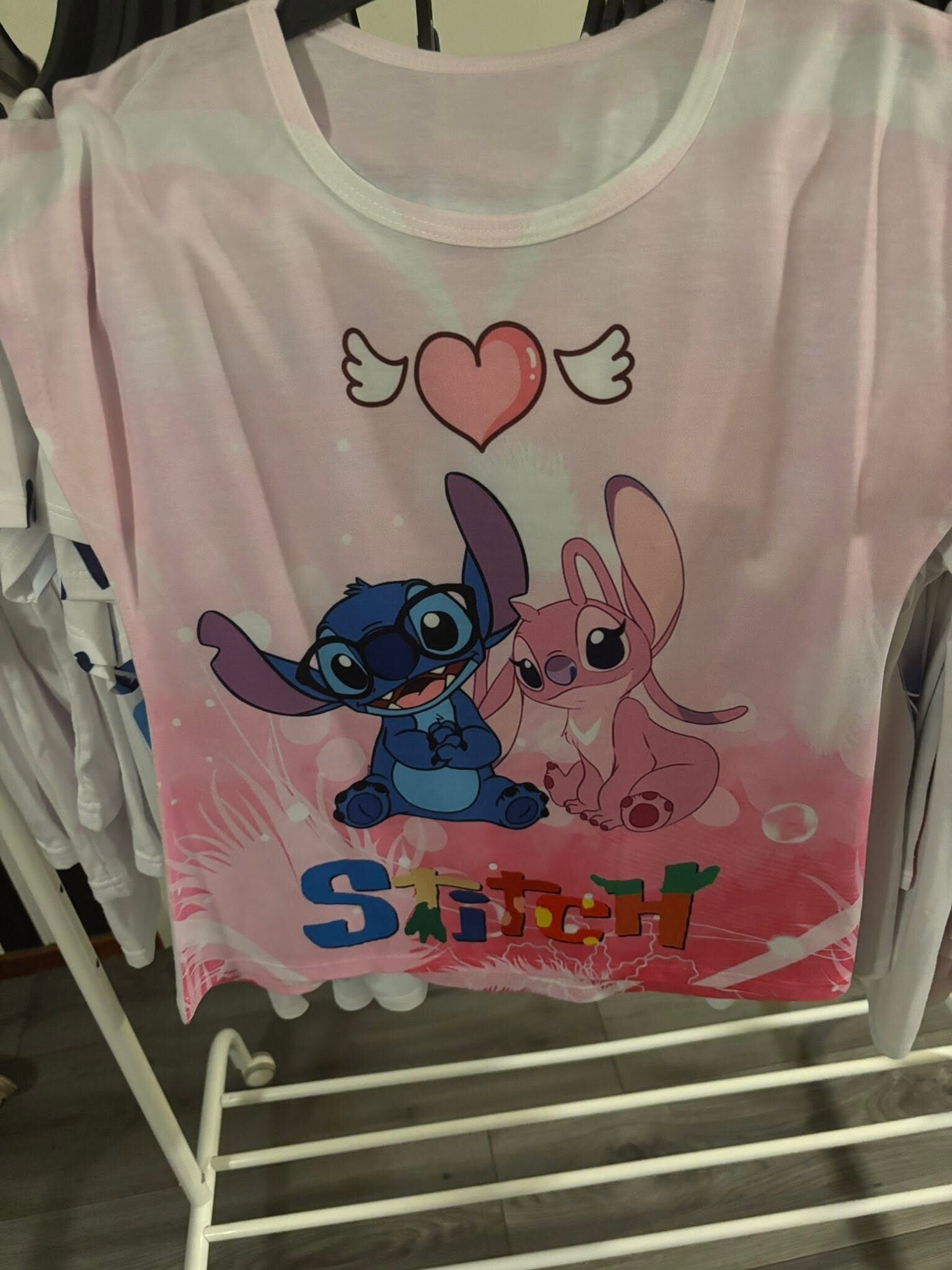 t shirt stitch angel