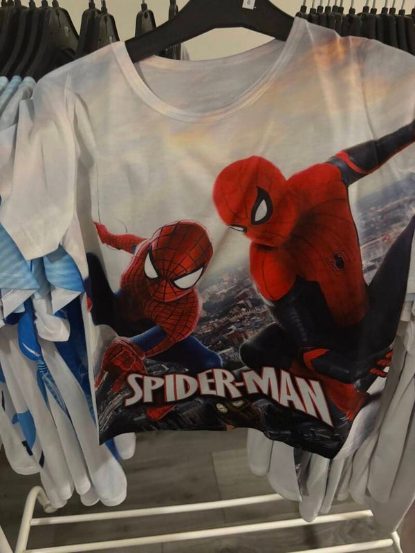 Stoer spiderman shirtje zw